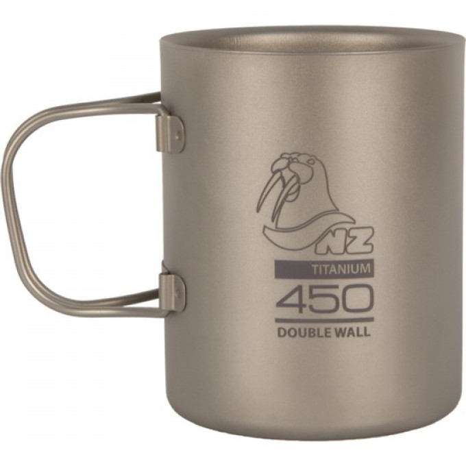 Титановая термокружка KOVEA NZ Ti Double Wall Mug 450 ml TMDW450FH Титановая термокружка KOVEA NZ Ti Double Wall Mug 450 ml TMDW450FH